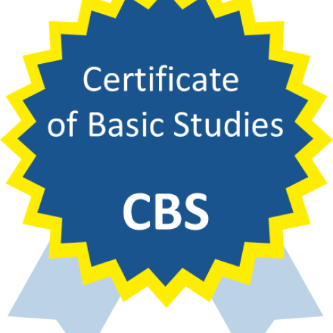 Certificate of Basic Studies