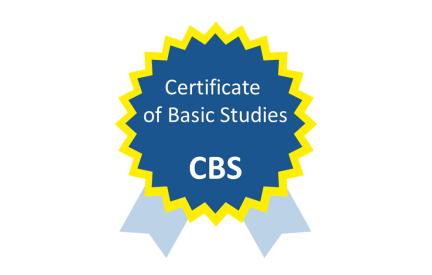 Certificate of Basic Studies
