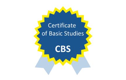 Certificate of Basic Studies